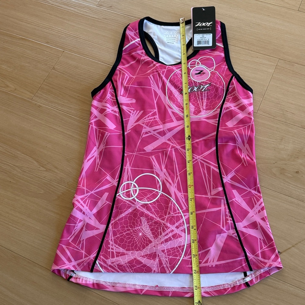ZOOT SPORTS WOMENS TRIATHLON KIT DESIGN FOR BREAT CANCER RESEARCH FOUNDATION MED - Picture 8 of 15